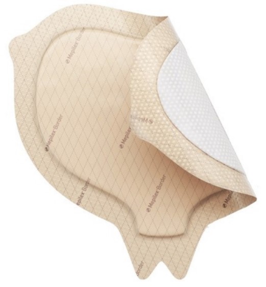 Curativo Mepilex Border Sacrum 22x25cm Unidade - Molnlycke