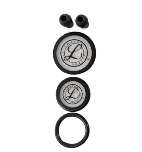 Kit de Reparo Preto 40016 Estetoscópios Littmann Classic III e Cardiology IV Preto - 3M