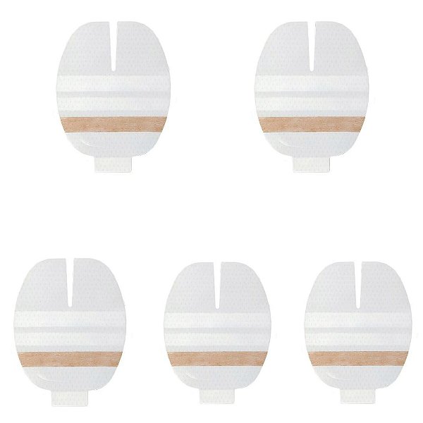 Kit C/5 Curativos Fixador Para Cateter I.V. 7cm x 9cm Pharmapore - Pharmaplast