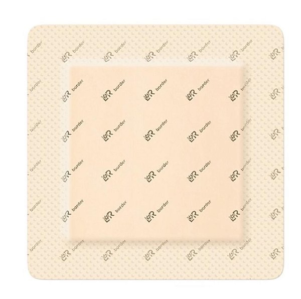 Curativo Suprasorb P Sensitive 1 lite 10x10cm Espuma de Silicone Com Borda Unidade - Lohmann & Rauscher