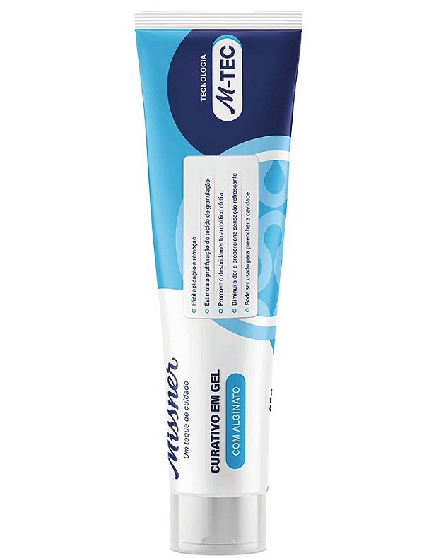 Curativo em Gel Com Alginato M-Tec 85G Unidade - Missner