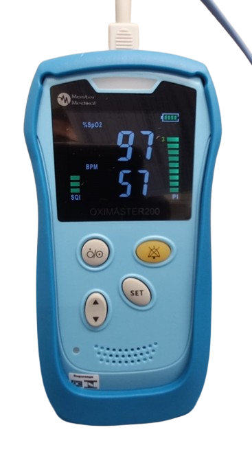 Oxímetro de Pulso Portátil Oxi Master 200 Sensor Adulto - Master Medikal
