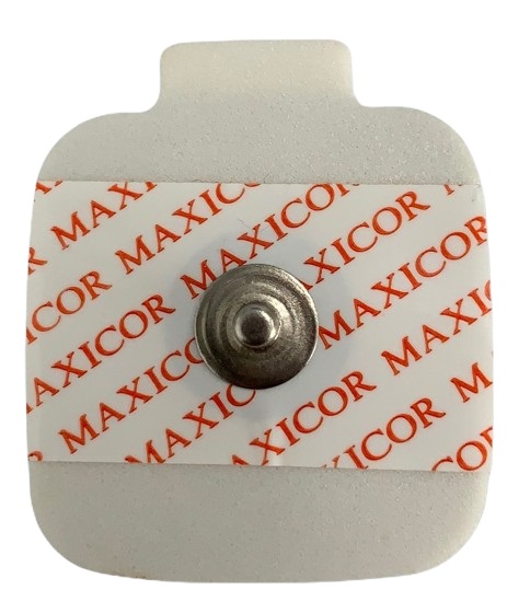 Pacote C/50 Unidades de Eletrodo Adulto Descartável Para ECG C/Gel - Maxicor