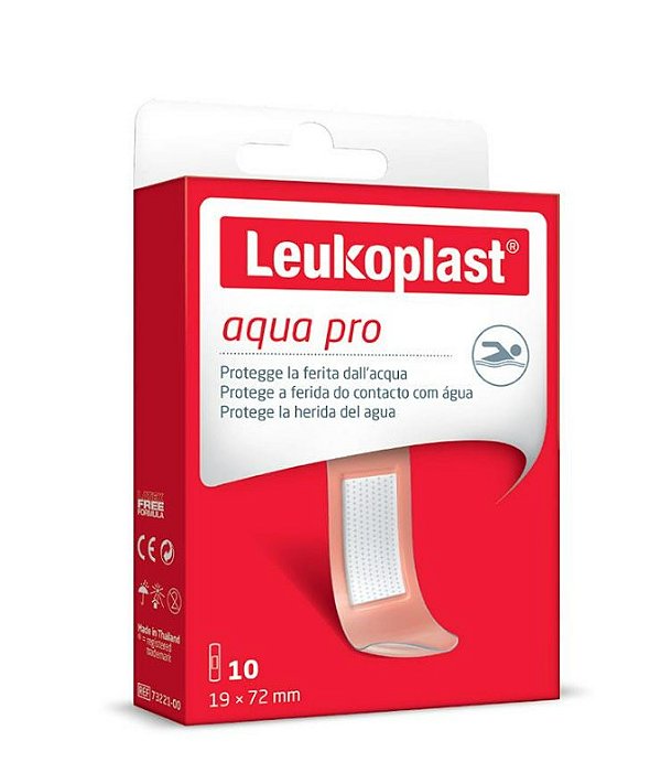 Curativo Leukoplast Aqua Pro 19 x 72mm Impermeável Caixa C/10 Unidades - BSN Medical