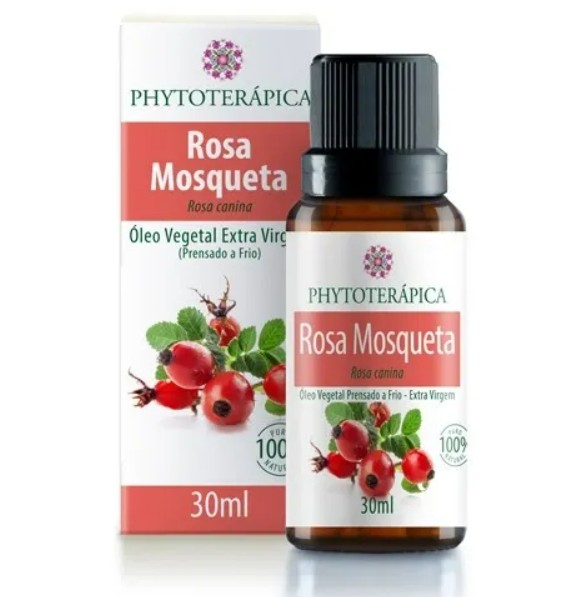 Óleo Essencial de Rosa Mosqueta 100% Puro 10ml - Phytoterápica