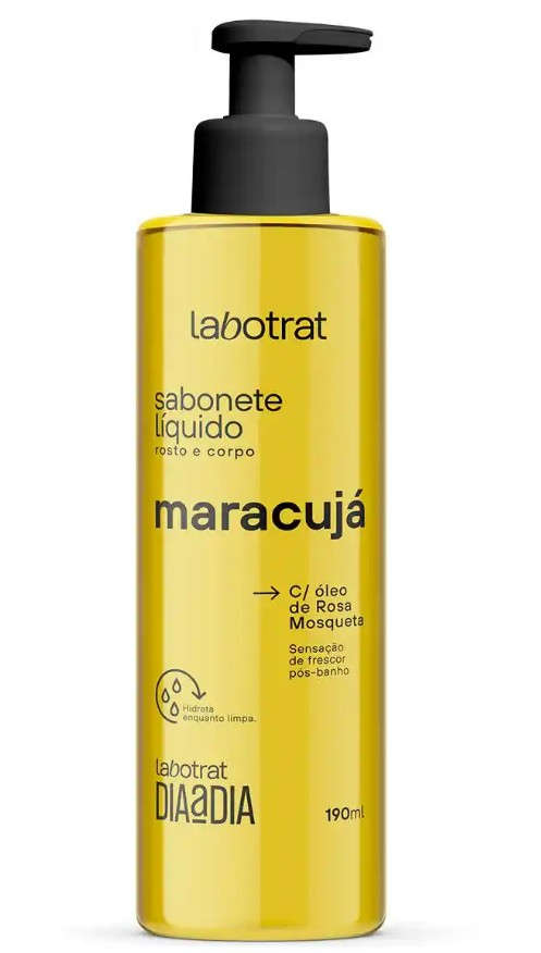 Sabonete Líquido Maracujá Rosto & Corpo 190ml - Labotrat