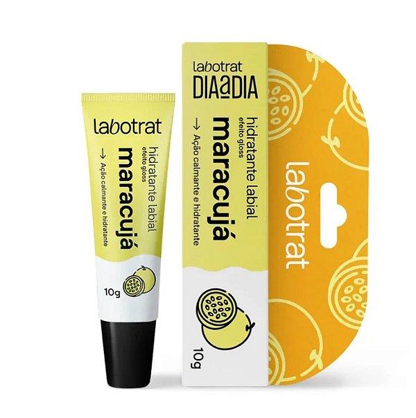 Hidratante Labial Maracujá 10g (Efeito Gloss) - Labotrat