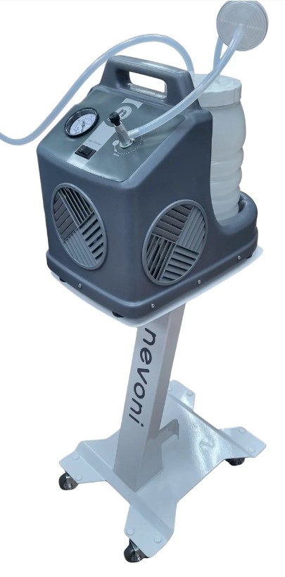 Aspirador Cirúrgico A Vácuo Com 01 Frasco de 3,25 Litros Com Pedestal 1001PO-PE - Nevoni