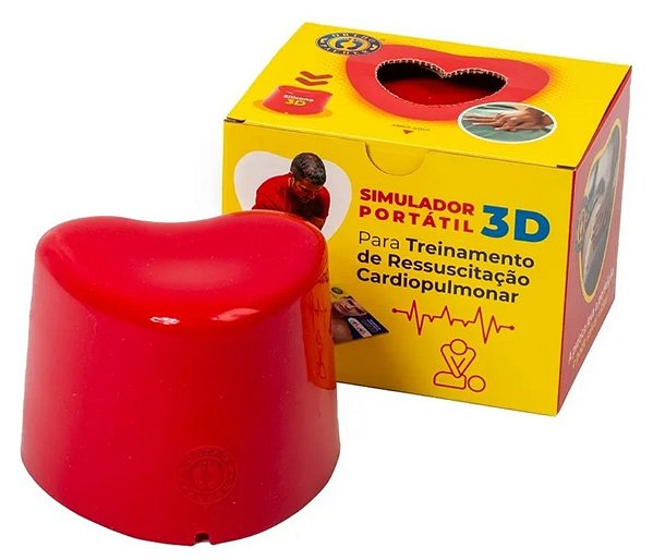 Simulador Portátil Para Treinamento RCP (Ressuscitação Cardiopulmonar) - Ortho Pauher