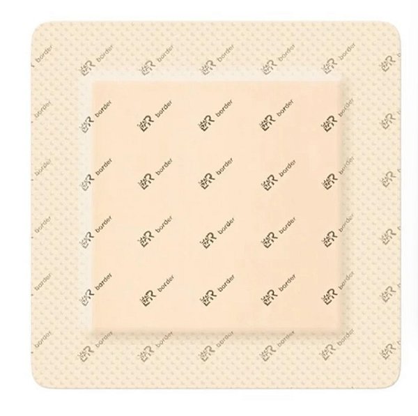 Curativo Suprasorb P Sensitive 15cm x 15cm Espuma de Silicone Com Borda Unidade - Lohmann & Rauscher
