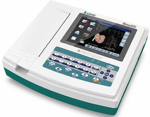 Eletrocardiógrafo Ritmus 1200 (12 Canais) - Alfamed