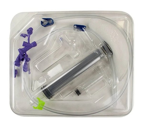 Kit Sonda Gastrostomia 24fr x 1.5cm Ref.724150 Kangaroo Skin Level (Vencimento 31/07/26) - Covidien
