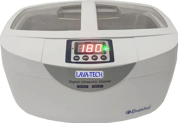 Lavadora Ultrassônica Digital LAVA-TECH 2.6 litros 220v - Kondentech