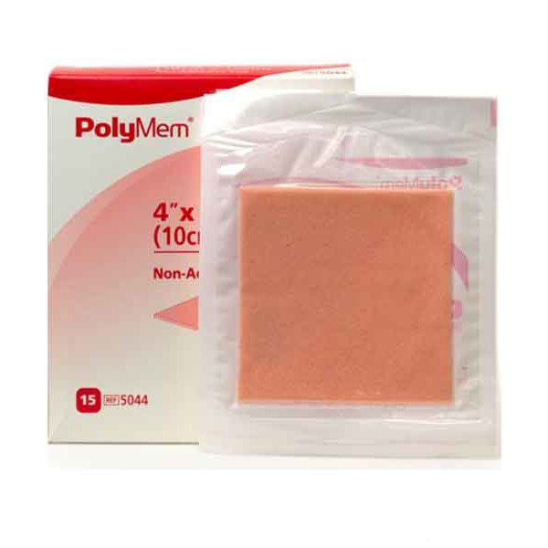 Curativo Polymem Estéril 10cm x 10cm Placa Não Adesiva Ref.5044