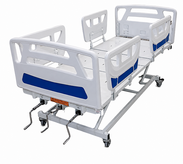 Cama Fowler Injetada Com Elevação 3 Manivelas S-8800-C - Salutem Hospitalares