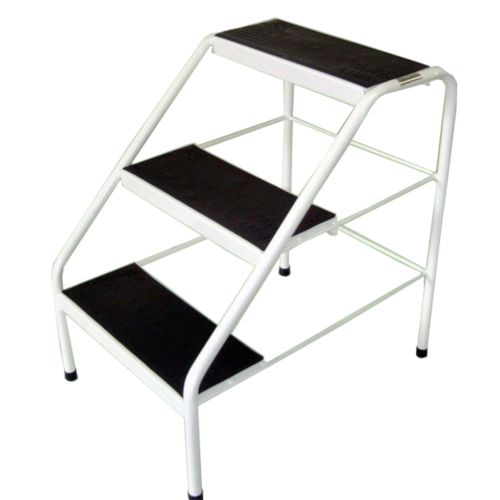 Escada 3 Degraus Antiderrapante S-0470-B - Salutem Móveis Hospitalares