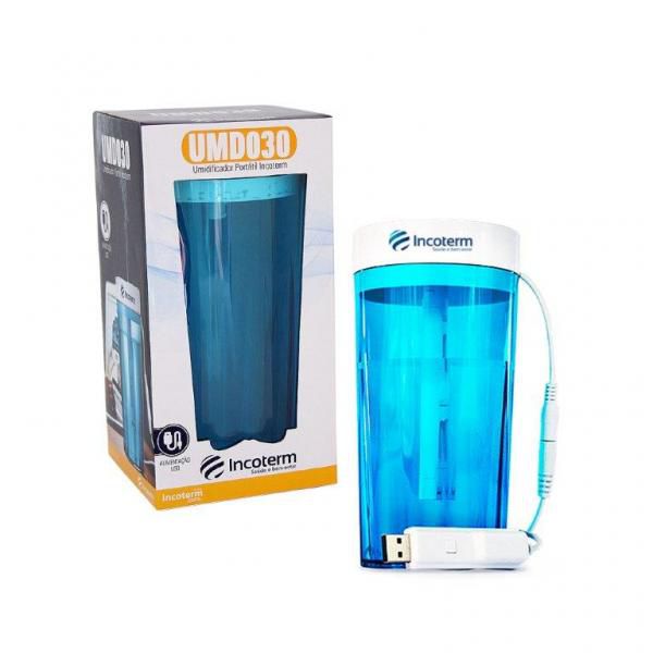 Umidificador Portátil Azul UMD030 - Incoterm