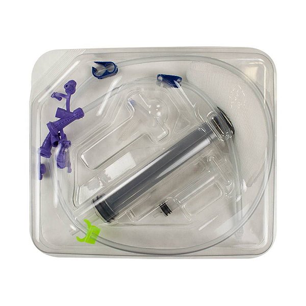 Kit Sonda Gastrostomia 14fr/47mm x 1.7cm Ref.714170 Kangaroo Skin Level - Covidien