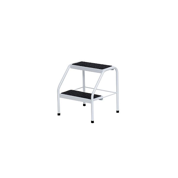 Escada 2 Degraus Epóxi S-0470 - Salutem Móveis Hospitalares