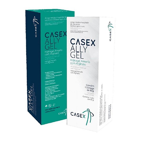 Hidrogel Com Alginato Ally Gel 85G - Casex