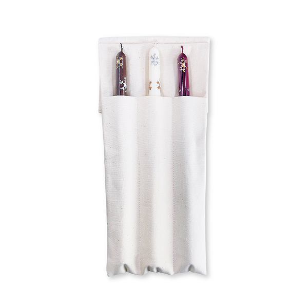 Kit de Velas Castiçal de Natal (3un)