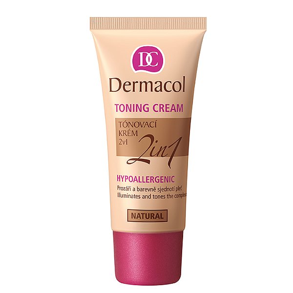 Creme Tonificante 2 em 1 Dermacol Toning Cream - Hidratante e Base Natural