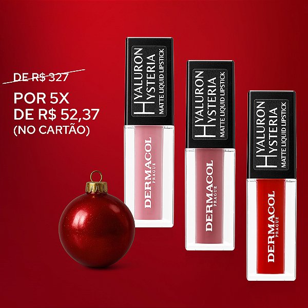 Kit Hysteria xxx (3 batons líquidos matte Hyaluron Hysteria)