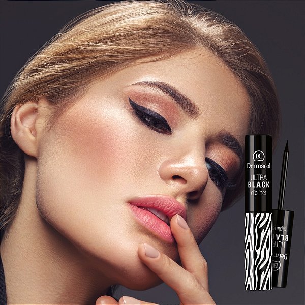 Delineador líquido para olhos Ultra Black Liquid Dipliner