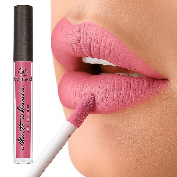 Batom líquido Matte Mania Lip Colour - n° 21