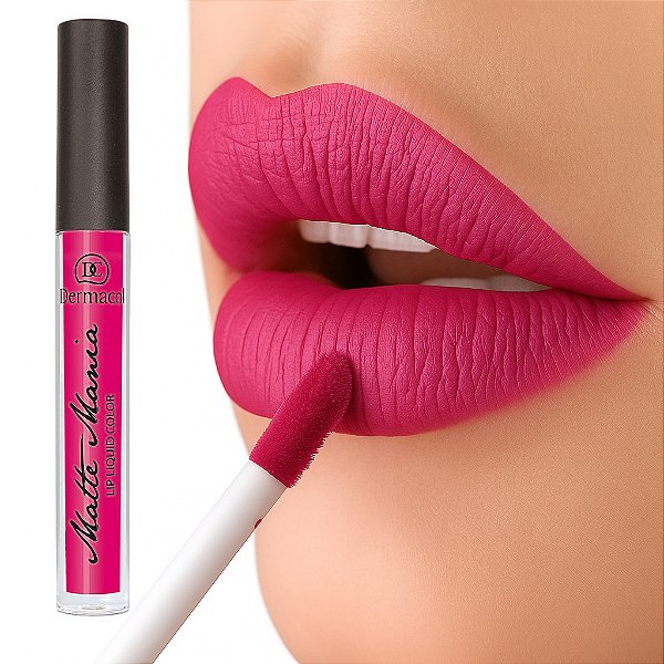 Batom líquido Matte Mania Lip Colour - n° 24