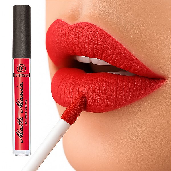 Batom líquido Matte Mania Lip Colour - n° 55