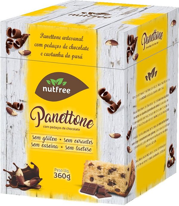 Panettone  de Chocolate - Vegano