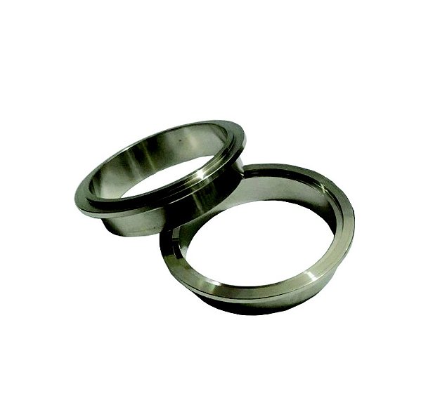 FLANGE MACHO E FÊMEA INOX PARA ABRAÇADEIRA V-BAND 2½" (MHVB-FMF-2-12-SS) METAL HORSE