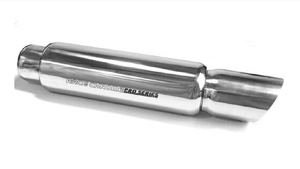 ABAFADOR INOX PRO-SERIES PONTEIRA CHANFRADA 3½″ (RC492) RACE CHROME