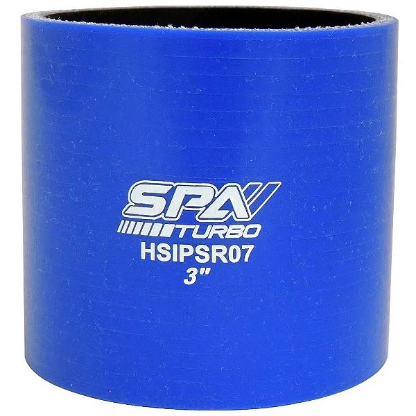 MANGOTE SILICONE RETO EMENDA 3" AZUL (HSIPSR07) SPA