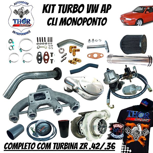 KIT TURBO VW CLI AP 1.6 COM TURBINA