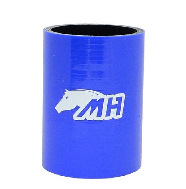 MANGOTE SILICONE RETO EMENDA 2½" AZUL (MHSH-R-63-100A) METAL HORSE
