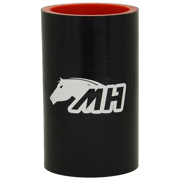 MANGOTE SILICONE RETO EMENDA 2½" PRETO (MHSH-R-63-100) METAL HORSE