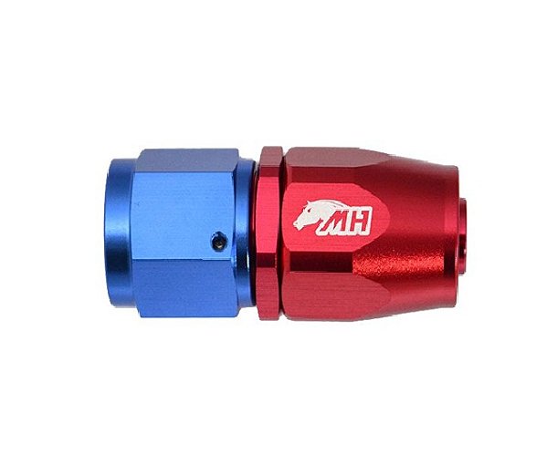 CONEXAO 06AN / AN06 RETA AZUL E VERMELHO (MHCA-R-6-AV) METAL HORSE