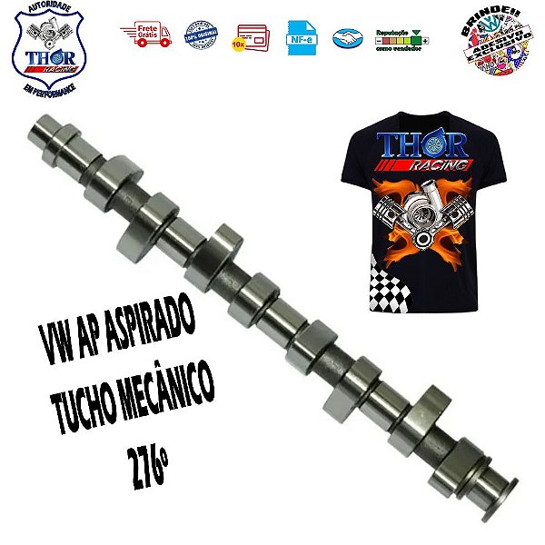 COMANDO VÁLVULAS VW AP ASPIRADO TUCHO MECÂNICO 276° (031ASP) SAMCAMS
