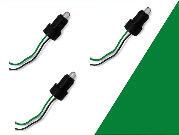 KIT 03 LEDS VERDES PARA MANÔMETROS CRONOMAC