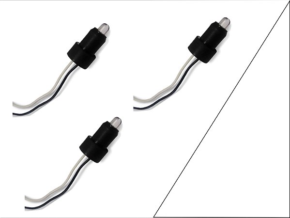 KIT 03 LEDS BRANCOS PARA MANÔMETROS CRONOMAC