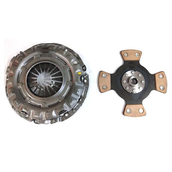 KIT EMBREAGEM VW AP 980LBS 4 PASTILHAS S/MOLA 300CV ERT