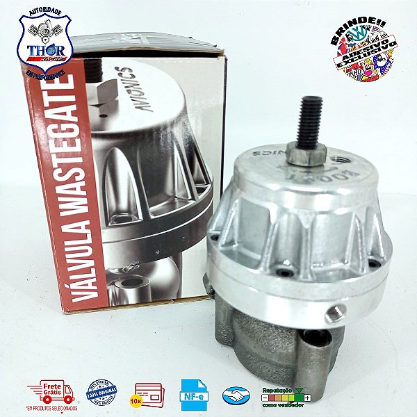 VÁLVULA ALÍVIO WASTEGATE 2KG BASE FERRO (900156) AVIONICS