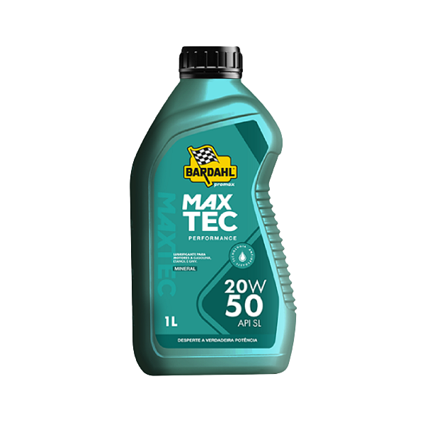 ÓLEO LUBRIFICANTE MINERAL 20W50 SL 1L (161883) BARDAHL