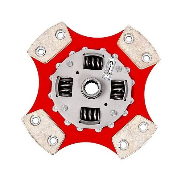 DISCO EMBREAGEM AP 4 PASTILHAS C/ MOLA CERAMIC POWER