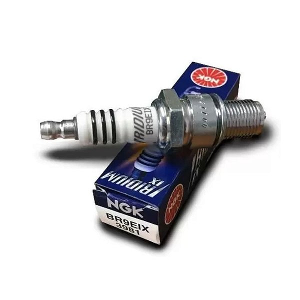 VELA IGNIÇÃO NGK IRIDIUM GRAU 9 BR9EIX SEXTAVADO 21MM