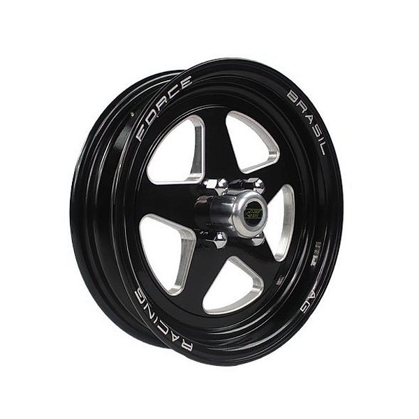 RODA FORCE PRETA 4X100 3,5" (AG002PT-4M) AG