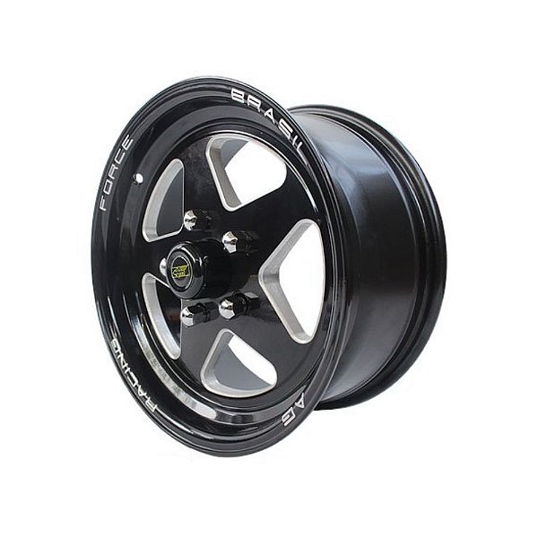 RODA FORCE PRETA 4X100 7" (AG001PT-4) AG