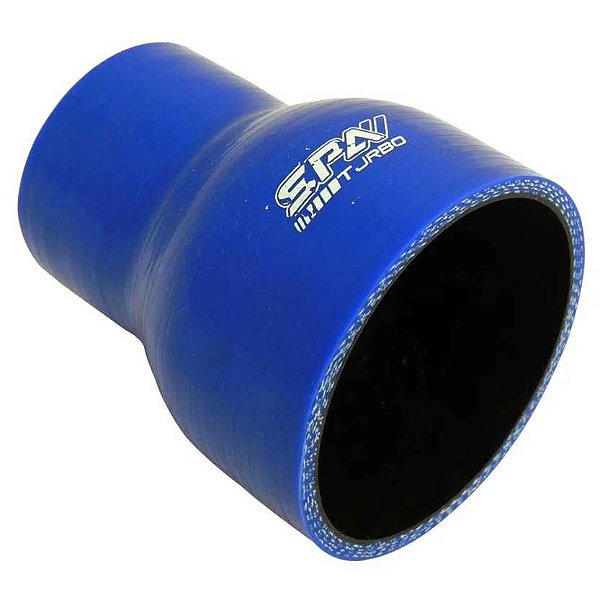 MANGOTE SILICONE REDUÇÃO RETO 3" X 2" AZUL (HSIPSRD03) SPA